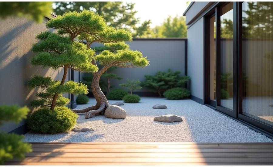 世田谷区住宅の庭園