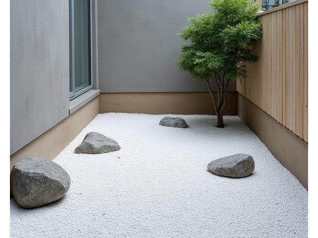 世田谷区の限られたスペースに作られた枯山水モダン庭園