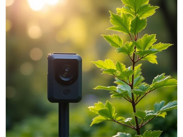植物の成長を捉えるAIカメラ